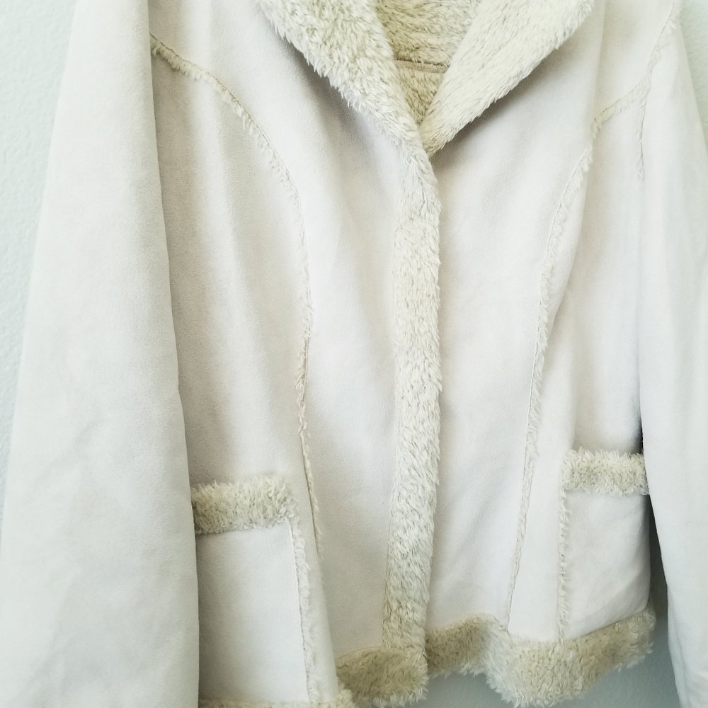 Mudd Button Up Sherpa Lining Coat - image 2